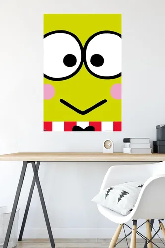 Vista 6 de Trends International Póster de pared con diseño de Hello Kitty y sus amigos Keroppi