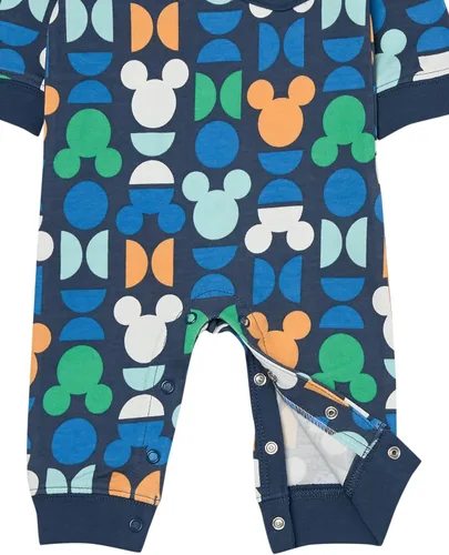 Vista 5 de Tienda Essentials Disney Marvel Star Wars Baby Boys' Cotton Coveralls, Pack of 3