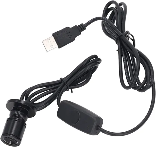 Vista 9 de Foco LED para interiores, mini foco regulable, exhibición de joyas, accesorio de iluminación, foco LED regulable por USB con cable de 6.6 pies