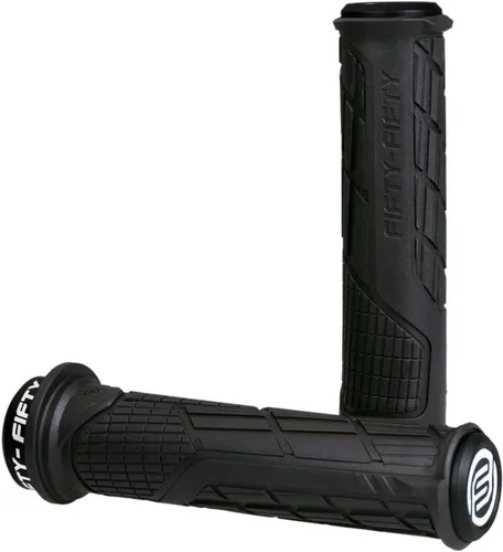 Vista 7 de FIFTY-FIFTY Empuñaduras de manillar de bicicleta de montaña, empuñaduras MTB de bloqueo único, cómodas y de bloqueo, mango de bicicleta