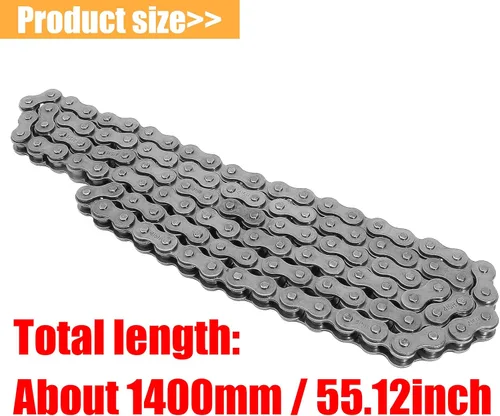 Vista 2 de 415 415H Chain 110L Link Heavy Duty for 49cc 50cc 60cc 66cc 70cc 80cc 2-stroke 4-stroke Engine Motor Motorized Bicycle Pit Dirt Mini Bike Scooter