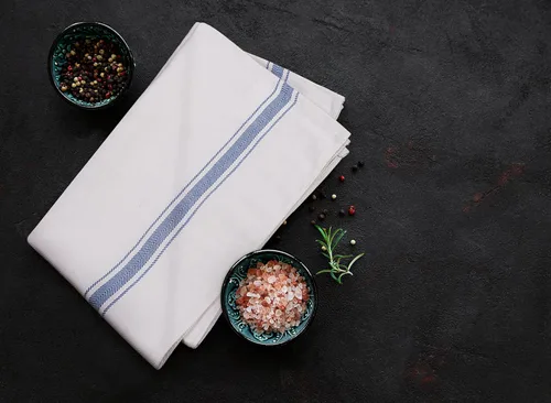 Vista 7 de Utopia Towels – Trapo de cocina de 15 x 25 pulgadas, 100% algodón hilado en anillo, de lino súper absorbente, barra de limpieza suave y Azul