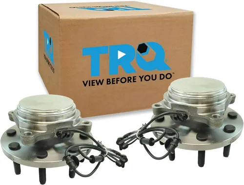 Vista 174 de TRQ Par de conjunto de cubo de cojinete de rueda delantera izquierda derecha, 2 piezas compatible con Lexus GX460 2003-2009 GX470 2003-2023 Toyota