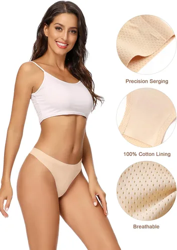 Vista 2 de Voenxe ropa interior sin costuras transpirable y elástica para mujer