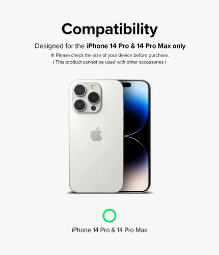 Vista 2 de Ringke Marco de lente de cámara compatible con iPhone 14 Pro Max protector de lente de cámara y protector de lente de cámara iPhone 14 Pro