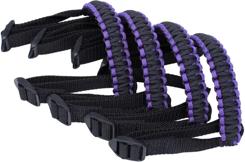 Vista 18 de BubbasGarageTv - Reversible Paracord Grab Handles for Jeep Wrangler - Charcoal Grey & Black - Pick Your Pairs