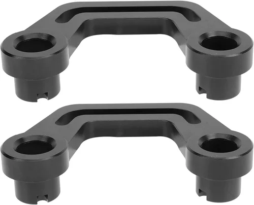 Vista 5 de Fydun - Soportes de montaje de luz LED, 1 par A de pilar para parabrisas de repuesto para Wrangler JL JLU 2018?2022 (negro)