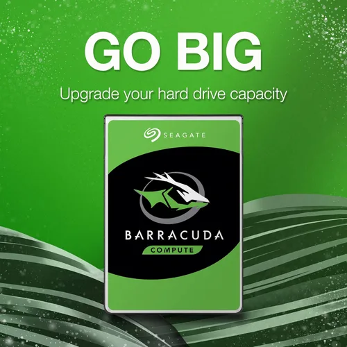 Vista 3 de Seagate BarraCuda - Disco duro interno de 1 TB – 3.5 pulgadas SATA 6 Gb/s 7200 RPM caché de 64 MB para computadora de escritorio (ST1000DM010)