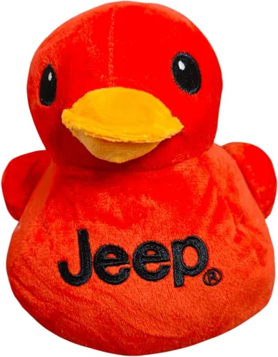 Vista 17 de Jeep Texto Logo Peluche Animal Pato Verde -Perfect Enthusiasts You've Been Ducked (Verde)