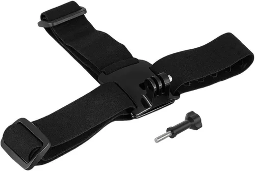 Vista 6 de Soporte para correa de cabeza compatible con GoPro Hero 13, 12, 11, 10, 9, 8, Hero 7 Black, 7 Silver, 7 White, Hero 6, 5, 4, Session, 3+, 3, 2, 1