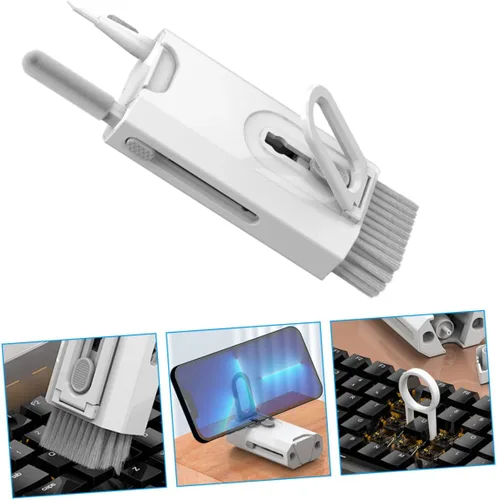 Vista 4 de Gatuida 3 unids pluma de limpieza teclado kit de limpieza de auriculares cepillo de limpieza herramientas de limpieza herramienta limpiador