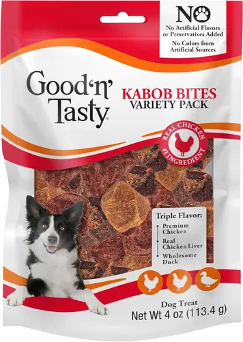 Vista 7 de Good 'N' Tasty - Paquete variado suave y crujiente, 3 onzas, golosinas para perros