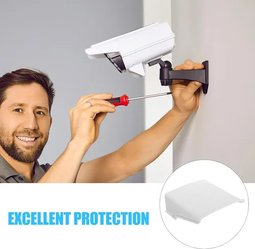 Vista 5 de Cubierta universal para cámara de seguridad resistente a la intemperie, protección contra la intemperie, carcasa protectora a prueba de polvo e