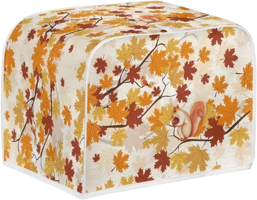 Vista 13 de Funda para tostadora de girasol con bandera estadounidense para 2 rebanadas de pan, horno, cocina, cubierta para electrodomésticos, protección