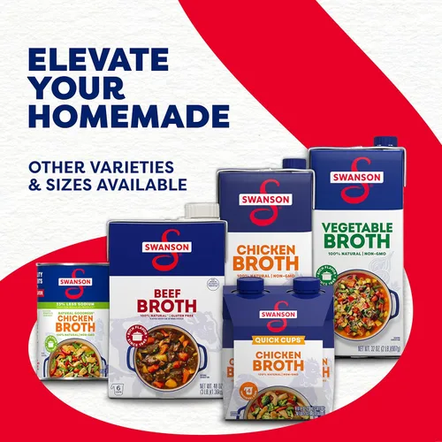 Vista 8 de SWANSON S Caldo de pollo 100% natural, cartón de 32 onzas (paquete de 6)