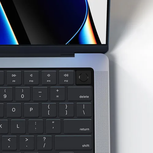 Vista 8 de Protección de teclado premium Soonjet, cubierta ultra delgada para teclado para 2025 2024 2023 2022 2021 M5/M4/M3/M2/M1 Pro/Max MacBook Pro 14/16