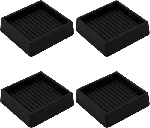 Vista 10 de VOCOMO Copas de goma de 2 x 2, almohadillas antideslizantes para muebles, agarre antideslizante para muebles, pies antideslizantes para muebles