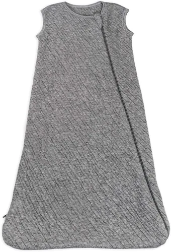 Vista 7 de HonestBaby - Manta acolchada de algodón orgánico para usar como prenda, negra, talla M