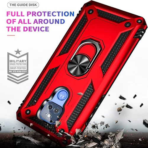 Vista 6 de STARSHOP Funda para Moto G Play 2021, funda para Motorola G Play 2021, con protector de pantalla de vidrio templado incluido, funda protectora