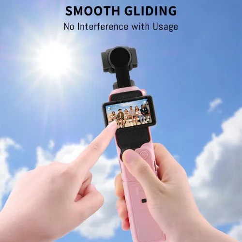 Vista 7 de Funda de silicona Pocket 3 para DJI Osmo Pocket 3, funda protectora de lente resistente a los arañazos Funda compatible con DJI OSMO Pocket 3
