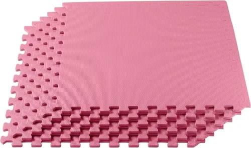 Vista 14 de We Sell Mats - Baldosas multiusos de espuma EVA con un grosor de 0.5 pulgadas, alfombrillas entrelazadas para gimnasios de interior y para el hogar
