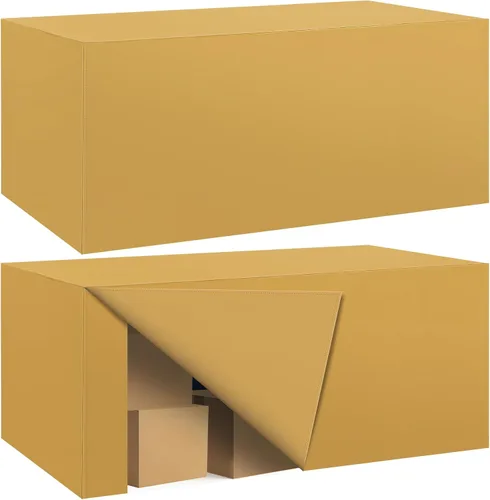 Vista 8 de Paquete de 2 manteles ajustados para mesa rectangular de 4 pies, 48 x 24 pulgadas, cubiertas de mesa verde manzana, tela de poliéster resistente al