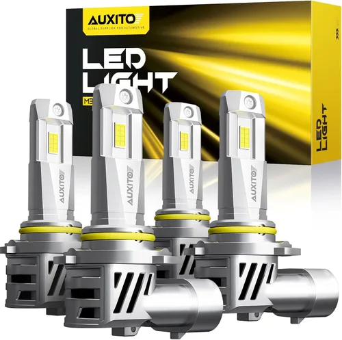 Vista 12 de AUXITO Bombillas LED H1, 900 % ultra brillantes, 6000 K blancas, fácil instalación de enchufar y usar, impermeable IP68, paquete de 2