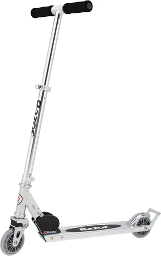 Vista 6 de Razor AW Kick Scooter para niños, barra de ruedas, ligera, plegable, marco de aluminio y manubrio ajustable