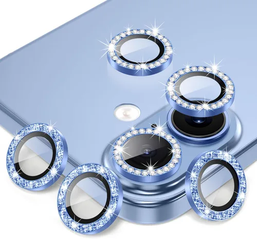 Vista 35 de AGVEE Paquete de 6 unidades para iPhone 12 Pro/12/12 Mini/11 Pro Max/11 Pro/11 Pro/11 Protector de lente de cámara, anillo de metal brillante