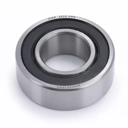 Vista 4 de XIKE 1 Pcs 2205-2RS Sealed Self-Aligning Ball Bearings 25x52x18mm, Lubricated and Chrome Steel Fits