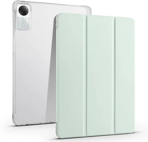 Vista 8 de Funda inteligente para Xiaomi Mi Pad 6/Mi Pad 6 Pro de 11 pulgadas, funda de piel sintética con función de reposo/encendido automático inteligente