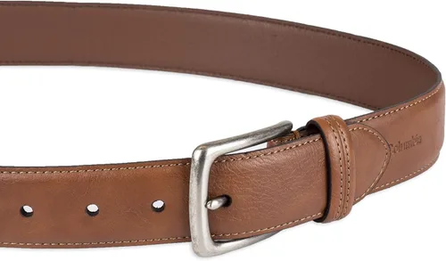 Vista 3 de Columbia Mens Trinity Logo Everyday Casual Dress Belt, Regular and Big and Tall Sizing