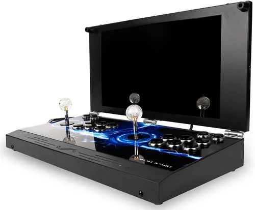 Vista 2 de TOJASDN 30000 in 1 Portable Arcade Game Console 17.5-inch HD Screen Dual Players Pandoras Box 80S,Retro Video Game Machine