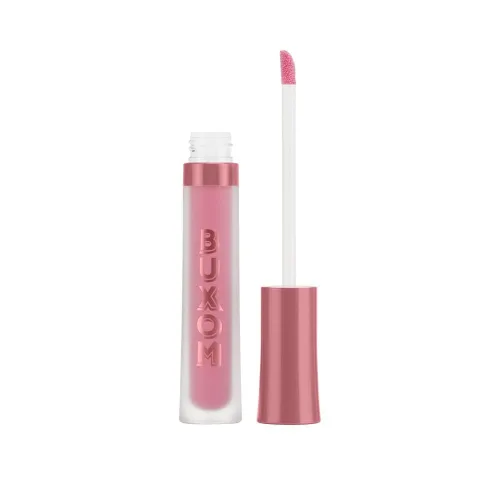 Vista 14 de BUXOM Crema de labios voluminosa, brillo hidratante con péptidos y ácido hialurónico, fórmula teñida de alto brillo para labios más completos