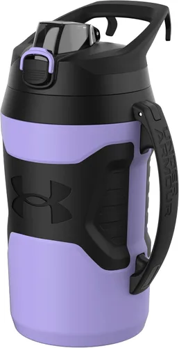 Vista 35 de Under Armour - Botella de agua de medio galón con aislamiento, 64 onzas con asa, jarra deportiva, gancho para cerca, resistente a fugas
