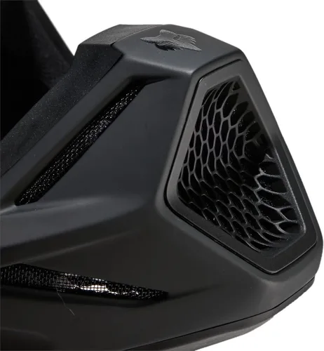 Vista 8 de Fox Racing Casco de motocross unisex V3 Negro mate sólido