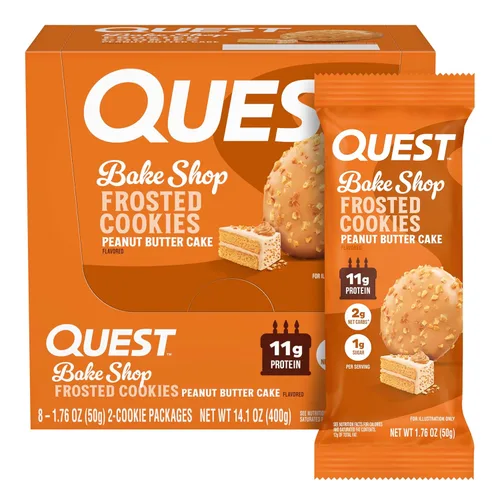 Vista 15 de Quest Nutrition Galletas esmeriladas de pastel de cumpleaños, 8