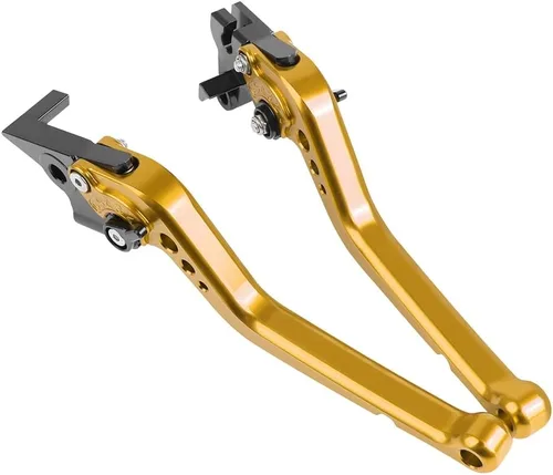 Vista 10 de DOUKI for Kawasaki H2 H2R 2015-2019 Motorcycle Long Brake Clutch Levers Adjustable CNC Aluminum Short Clutch Brake Levers Lever (Color : A1)