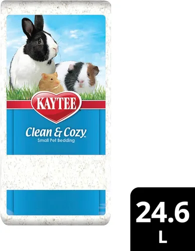 Vista 9 de Ropa de cama limpia y tierna para animal pequeño Kaytee, Blanco