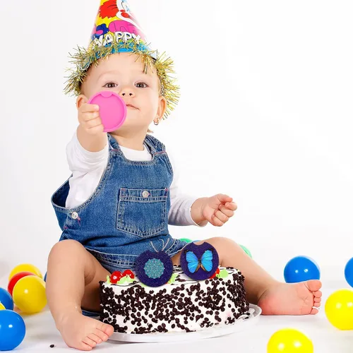 Vista 7 de 8 piezas de silicona resina posavasos molde colgante molde DIY Craft Coaster molde molde redondo bebida Casting molde rosa titular posavasos molde