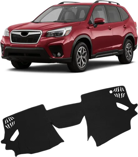 Vista 59 de FIILINES Cubierta para tablero Compatible con Mazda 3 2010-2013 Accesorios Tapete para tablero para Mazda 3 Accesorios Tapete para salpicadero