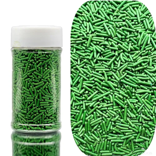 Vista 13 de SE Si&Moos White Sprinkles - Gránulos blancos comestibles de Jimmy suaves para decoración de pasteles de Halloween, decoraciones de galletas