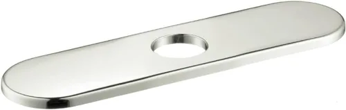 Vista 3 de hansgrohe Placa base de 3 pulgadas moderna y fácil de instalar en cromo negro cepillado, 14019341