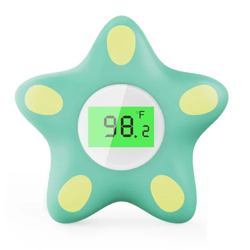 Vista 11 de Termómetro de baño para bebé, termómetro digital de agua para bebés de seguridad con retroiluminación de 3 colores y advertencia de temperatura