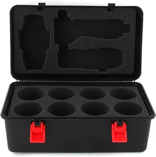 3T6B Bey Battling Top Estuche de almacenamiento, 12 piezas Burst Tops Estuche de almacenamiento Spinning Top y Launcher Set Caja de almacenamiento