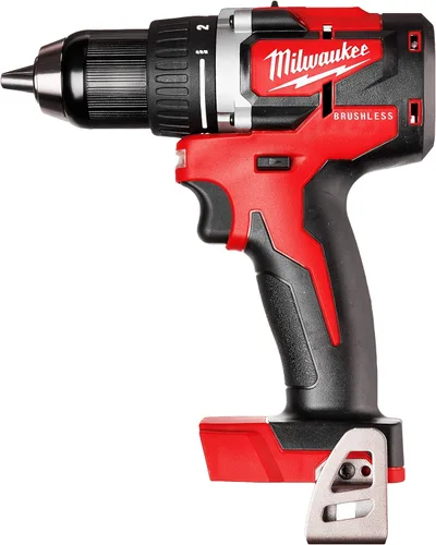 Vista 2 de Milwaukee M18 18-Volt Lithium-Ion Brushless Cordless 1/2 Inch Compact Drill/Driver (Tool-Only) 2801-20