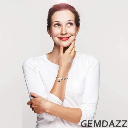 Vista 4 de GEMDAZZ Dijes de plata de ley 925 para el día de San Valentín dije de corazón con texto en inglés I Love You to the Moon and Back flecha de Cupido