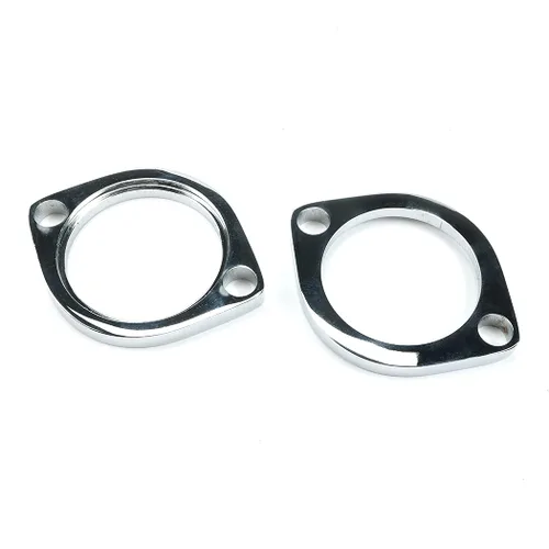 Vista 3 de Nuevo Kit de instalación de bridas de escape par bridas juntas C-Clips tuercas arandelas para Harley Davidson