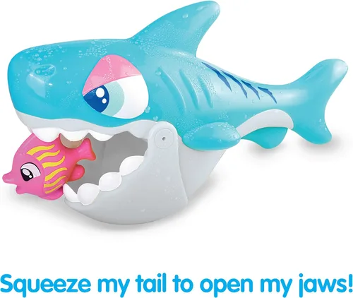 Vista 2 de Kidoozie Splish 'n Splash - Tiburón mordedor, juguete de bañera para niños a partir de 2 años