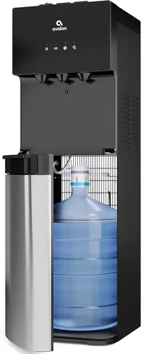 Avalon refrigerador de agua con carga en parte inferior, despachador de agua, 3 configuraciones de temperatura: agua caliente, fría y natural,